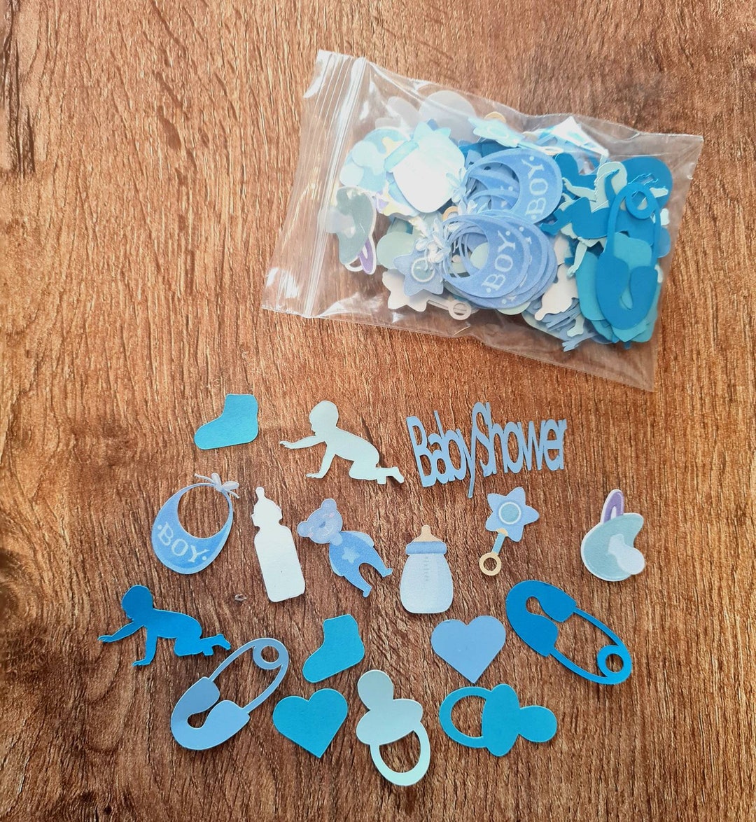 Baby Shower Confetti Boy or Girl 200 Pieces Etsy UK
