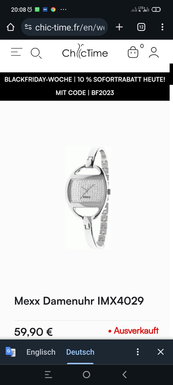 Mexx IMX4029 dameshorloge Etsy Nederland