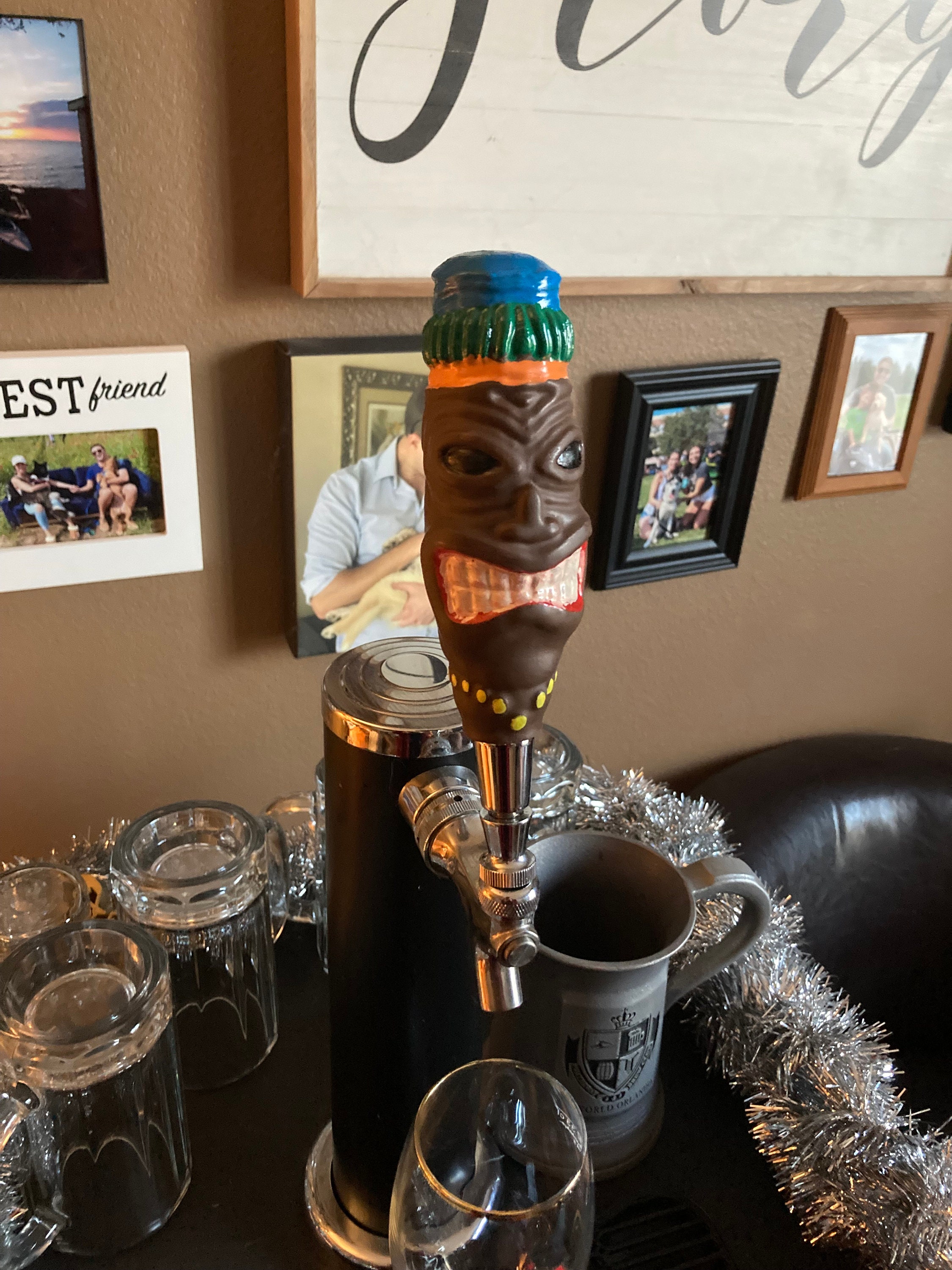 Tiki Tap Handle - Etsy