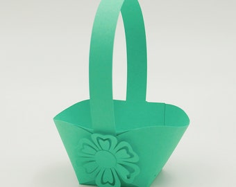 Plotter file Easter basket - Easter - SVG