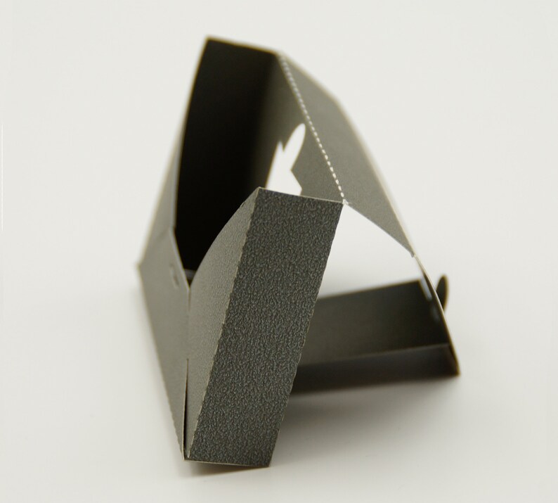 SVG Cutting File Box for Business Cards / Business Card Holder No Glue