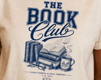 The Book Club T-Shirt, Book Lovers Shirt