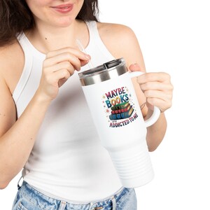 Thermobecher für Buchliebhaber, 40 Unzen, Geschenke für Leser, Bookish Merch, Bookish Cup, Buchliebhaber Geschenk