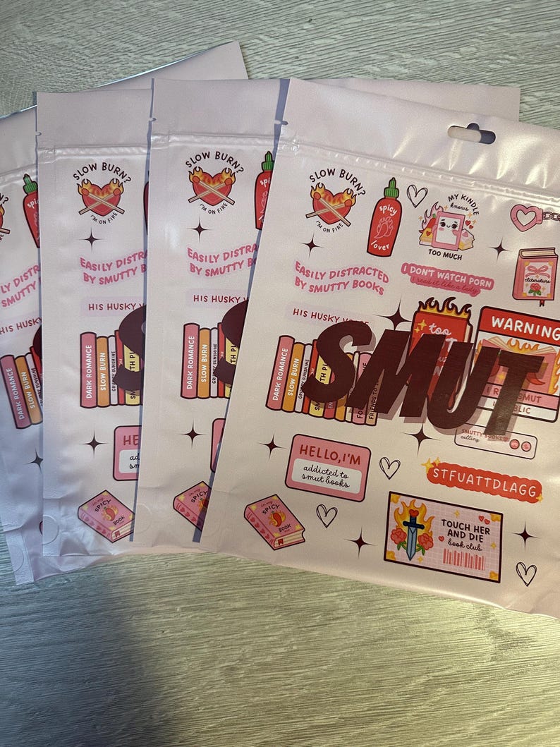 Smut Mystery Packs, Bookish Mystery Packs, Bookish Merch, Smut Readers, Reader Surprise, Book Lover Surprise image 5