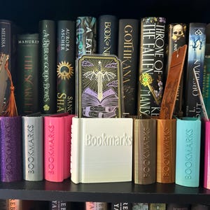 Bookmark Holder, Bookish Merch, Book Shelf Decor