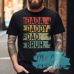 Dada Daddy Dad Bruh Unisex Softstyle T-Shirt