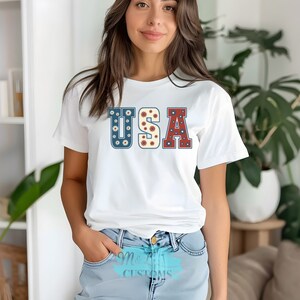 USA  Unisex Softstyle T-Shirt