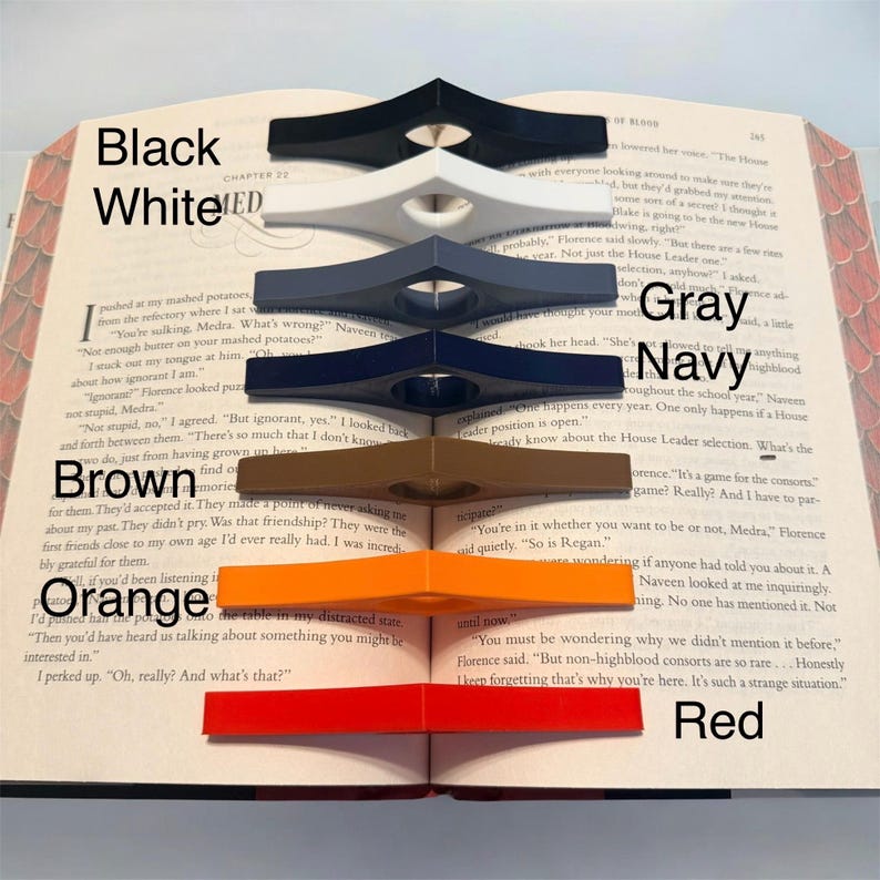 Bookmark Holder, Bookish Merch, Book Shelf Decor Bild 5