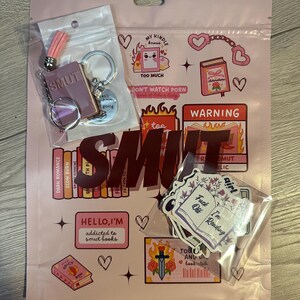 Smut Mystery Packs, Bookish Mystery Packs, Bookish Merch, Smut Readers, Reader Surprise, Book Lover Surprise image 8