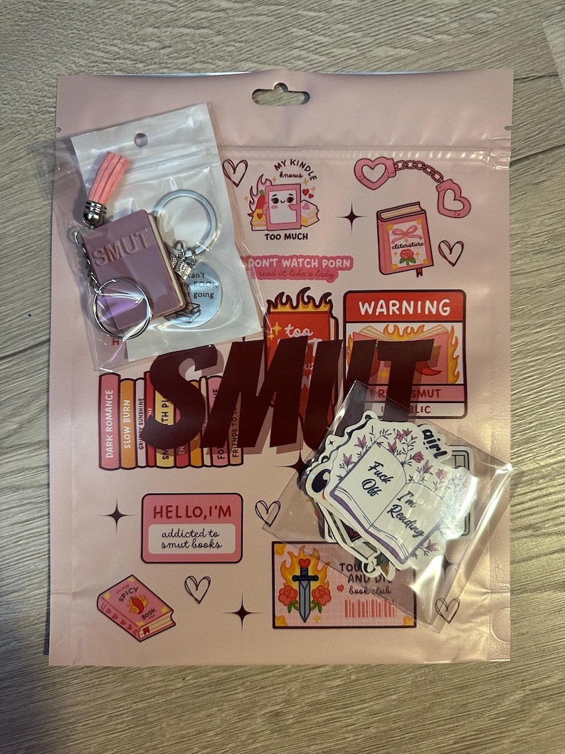 Smut Mystery Packs, Bookish Mystery Packs, Bookish Merch, Smut Readers, Reader Surprise, Book Lover Surprise image 8