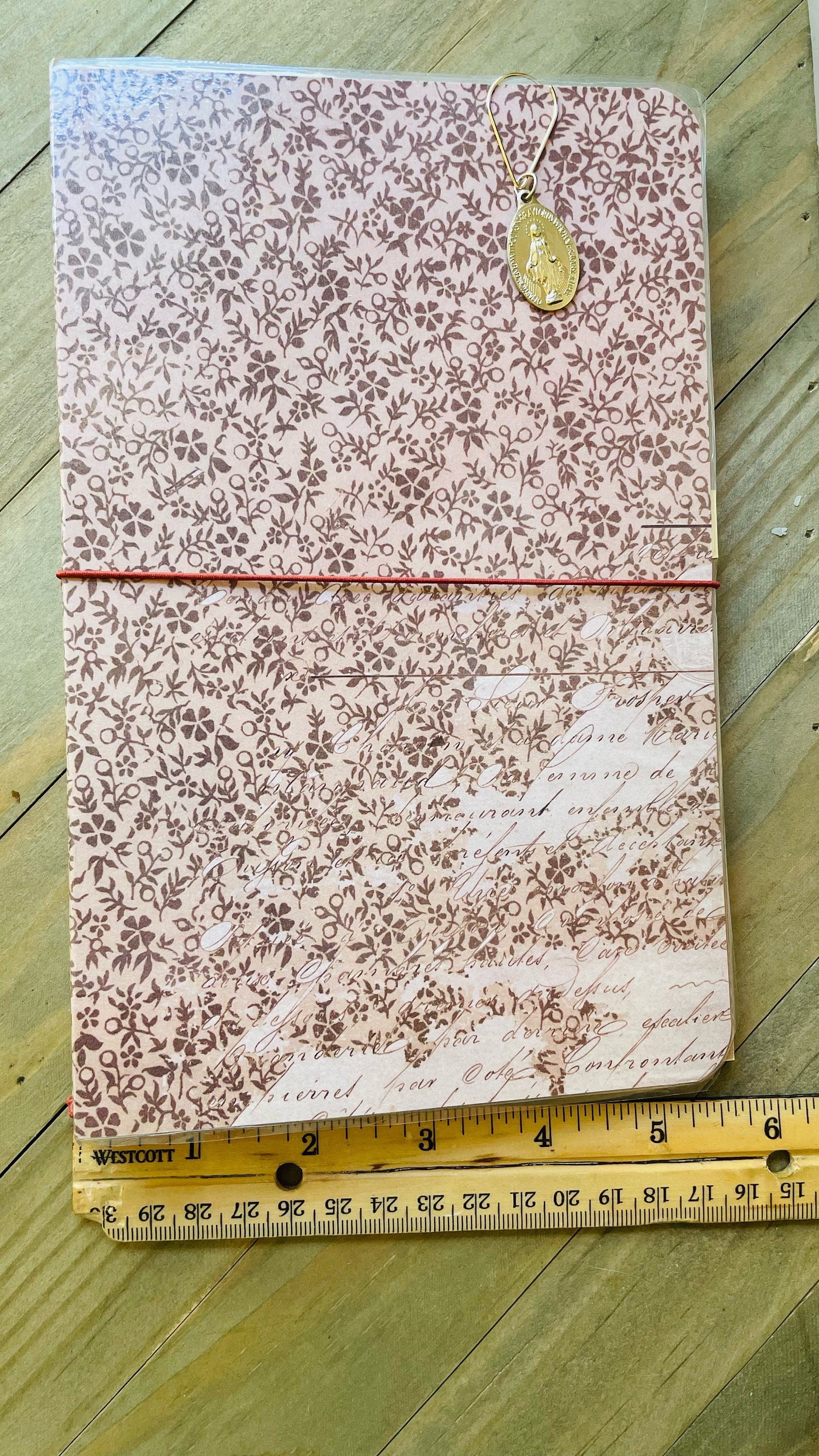 Laminated Notebook With Elastic Closure - Etsy