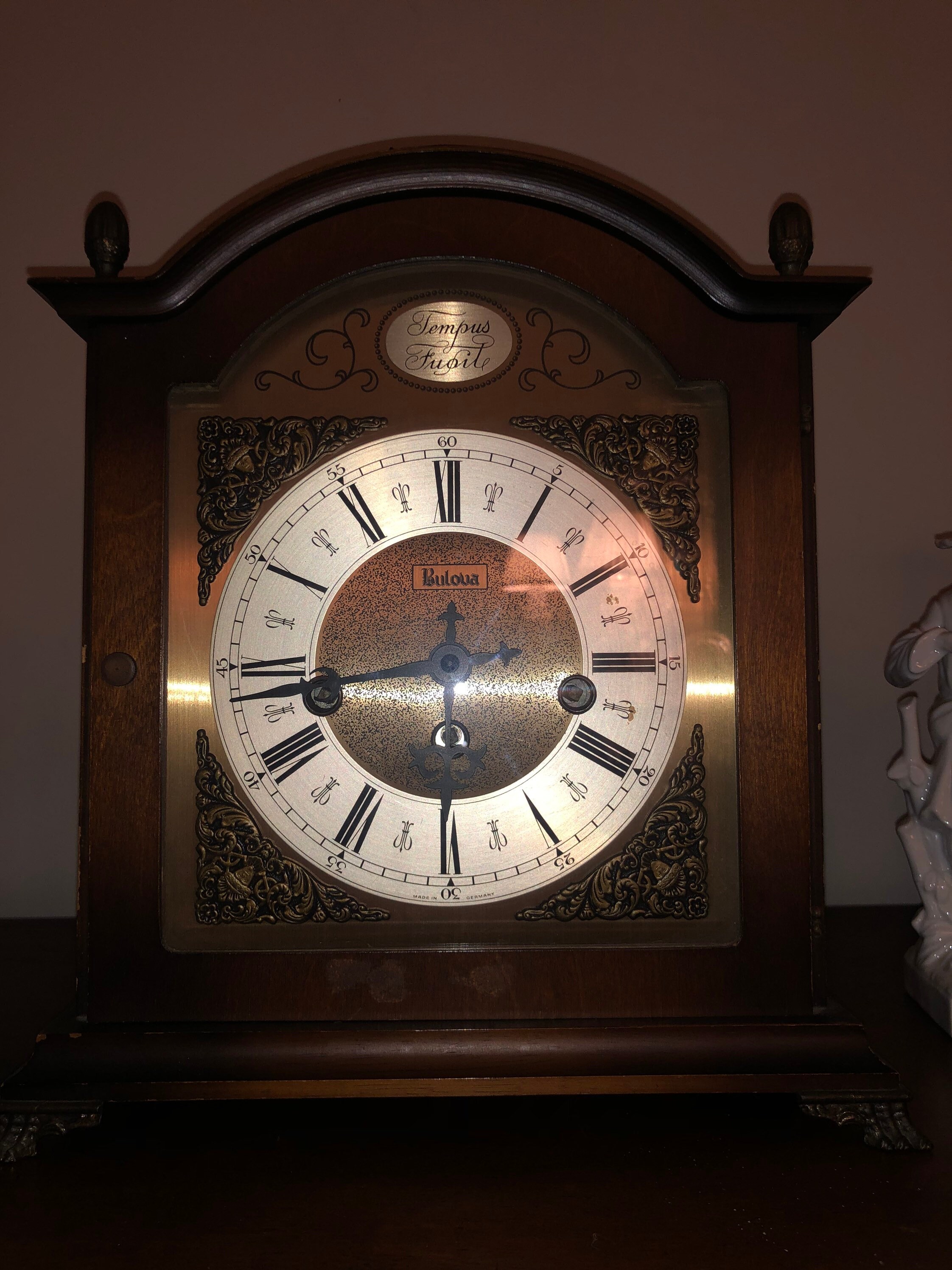 Bulova Grandfather Clock Etsy