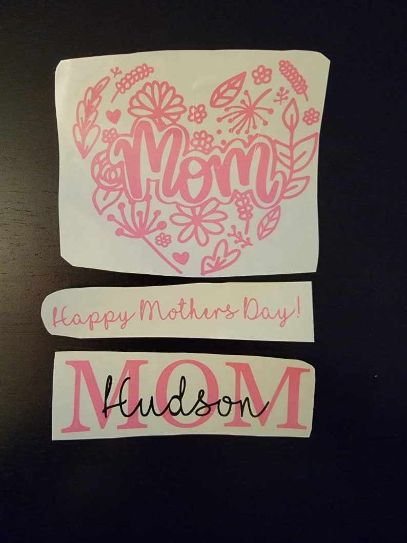 Mothers Day Decals - Etsy