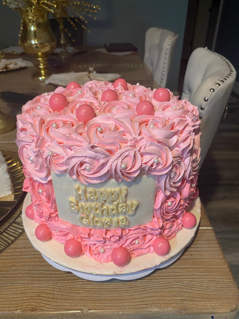 Personalized Birthday Cake, Birthday Cake, Anniversary Cake, Graduation