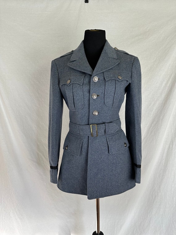 Rare Vintage Wool Military Coat possibly 1940s Gem