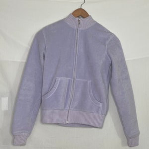 Vintage 1990s Next Lavender Fleece Sweater
