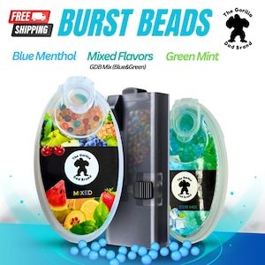 GDB Multi Purpose / Burst Menthol/Mint Beads (100 Bead count Boxes