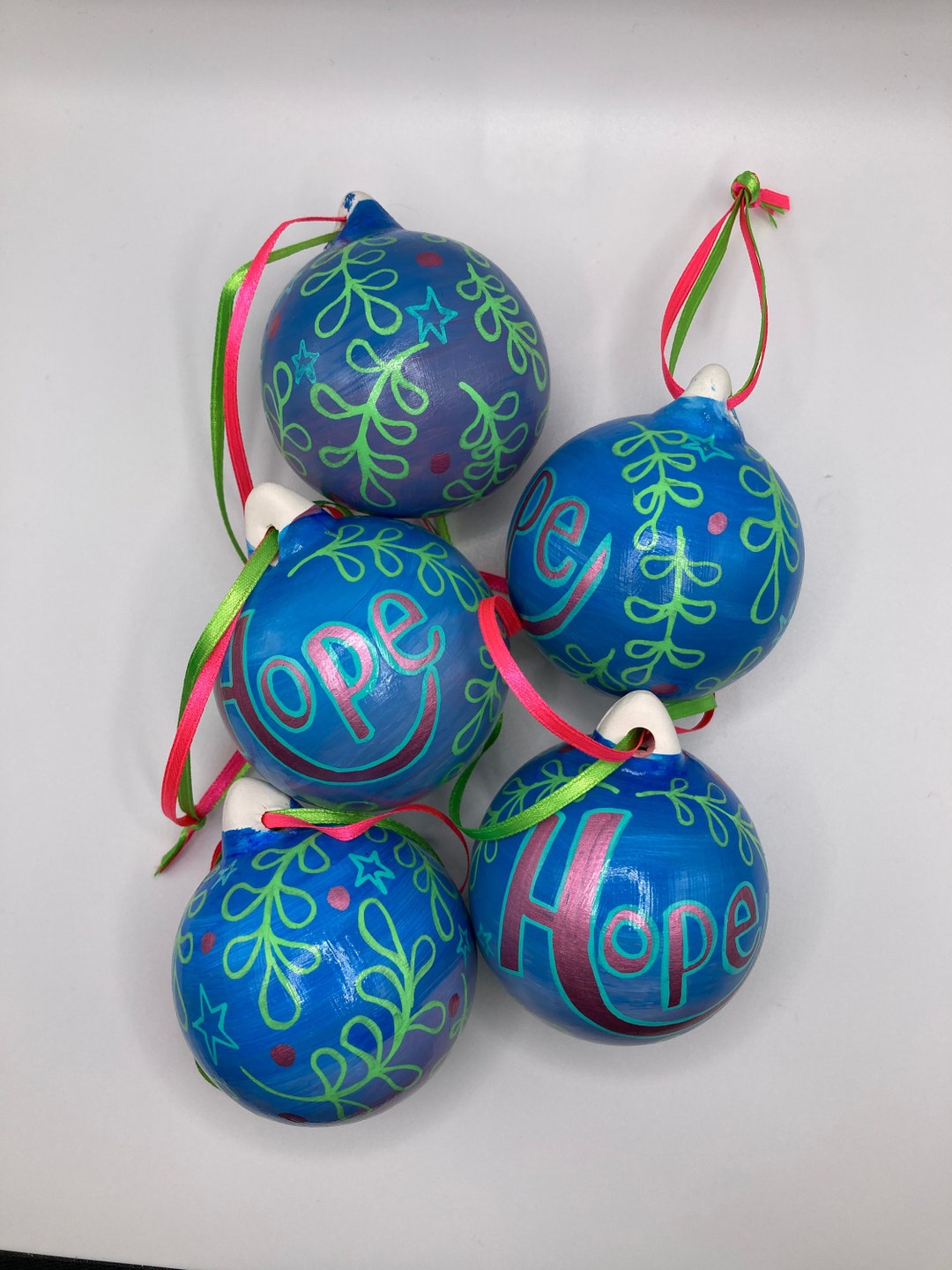 Hope Ceramic Bauble Etsy