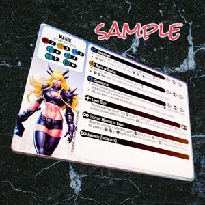 Paquete de cartas 7 - Actualización 2025 - MCP - Marvel Crisis Protocol