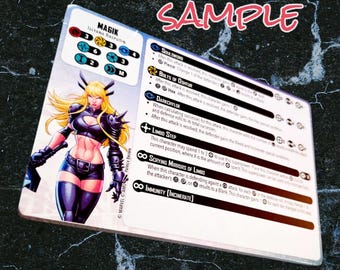 Card Pack 7 - 2025 Update - MCP - Marvel Crisis Protocol