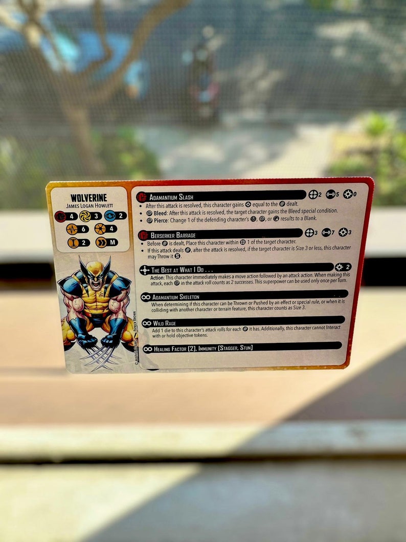 Marvel Crisis PROtoll Card Pack 1 MCP 2023 Charakterkarten Update / Errata Bild 4