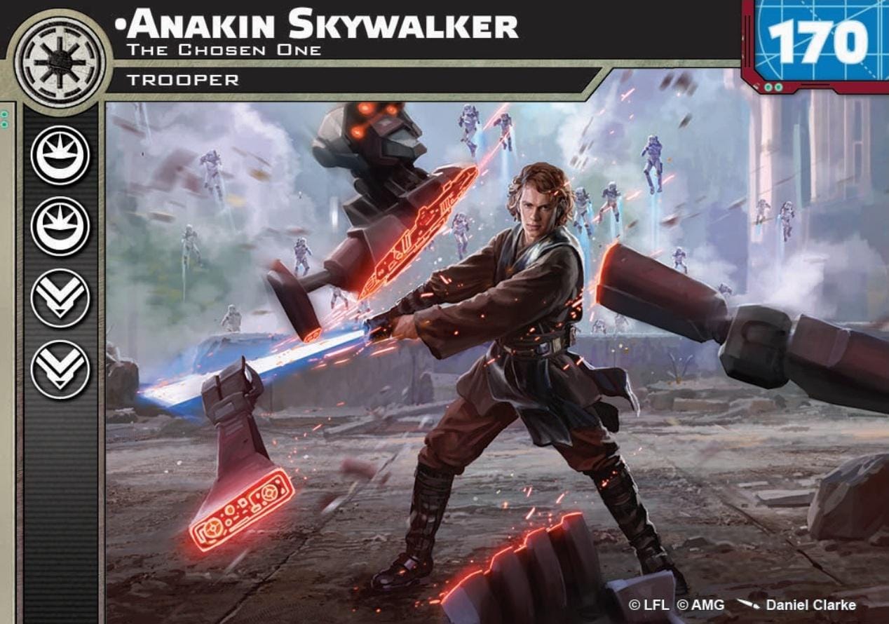 2025 Galactic Republic - Star Wars Legion - Unit Player, Upgrades, & Command Cards - 177 Cards Included