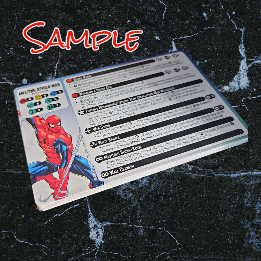 Marvel Crisis Protocol Card Pack 1 MCP 2023 Character Cards Update ...