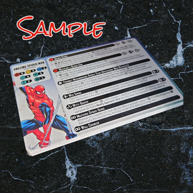 Marvel Crisis PROtoll Card Pack 1 MCP 2023 Charakterkarten Update / Errata Bild 1