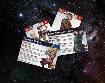 NEW 2026 Star Wars Shatterpoint - UPDATE PACK - 28 Character and Stance Cards