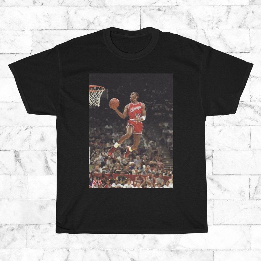 Basketball - Michael Jordan Background Essential T-Shirt for Sale