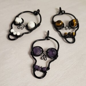 JEWEL'D SKULL PENDANTS