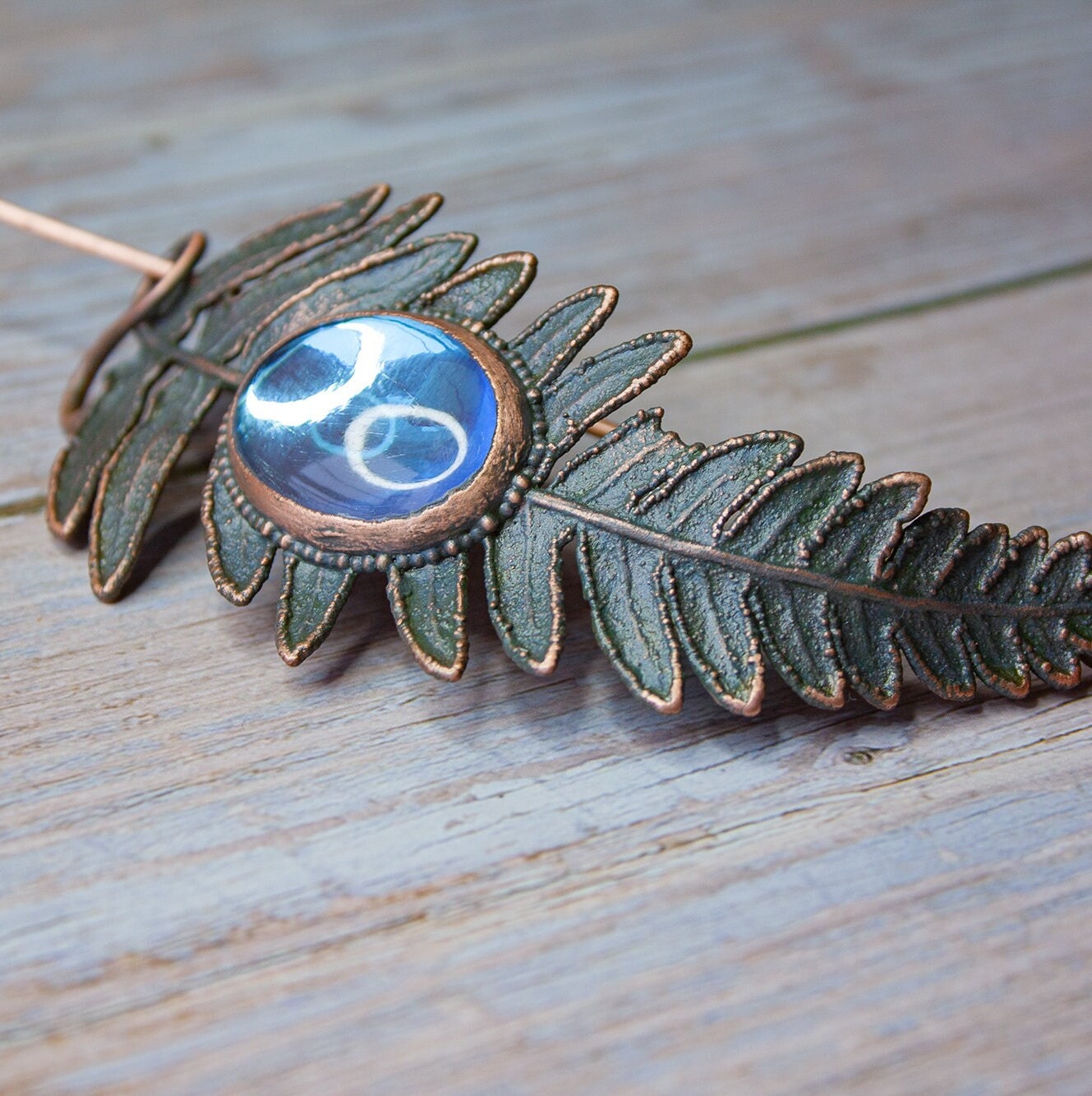 Hair Wedding Accessories, Copper Hair Brooch Pin, Hair Bun Holder, Hair ...