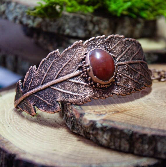 Copper leaf best sale bracelet