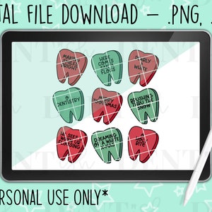 Conversa Dente Doces Natal Dental SVG, Dental png, camisa dental diy, download digital, artesanato odontológico, presentes odontológicos diy, clipart