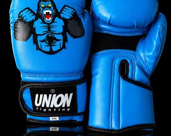 UNION fighting gloves 6-8oz Gorilla Blue