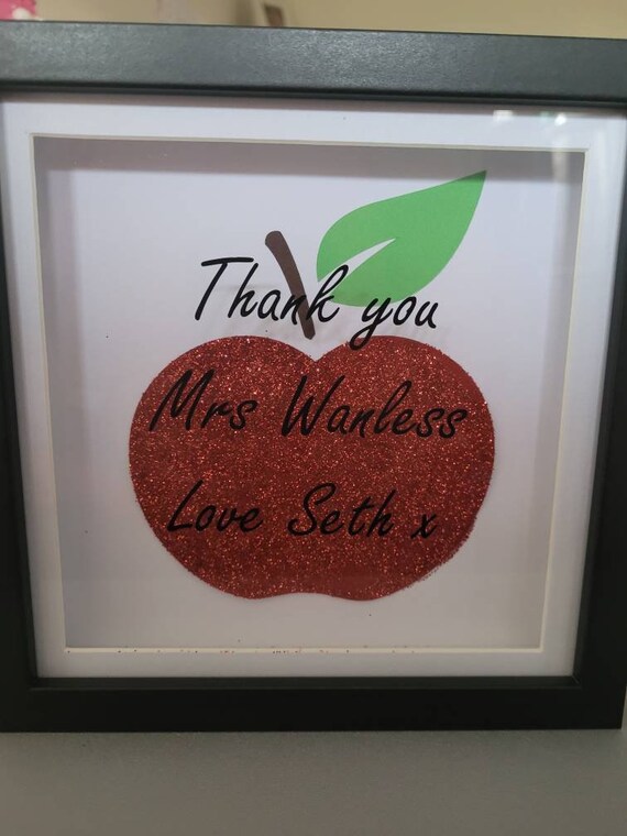 Teacher Box Frame Etsy