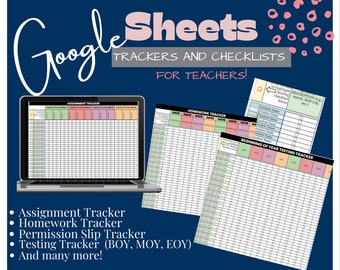 assignment deadline tracker Teacher Trackers and Checklists | Assignment Tracker | Class Roster | Homework Checklist | Permission Slip Tracker | Testing Checklist