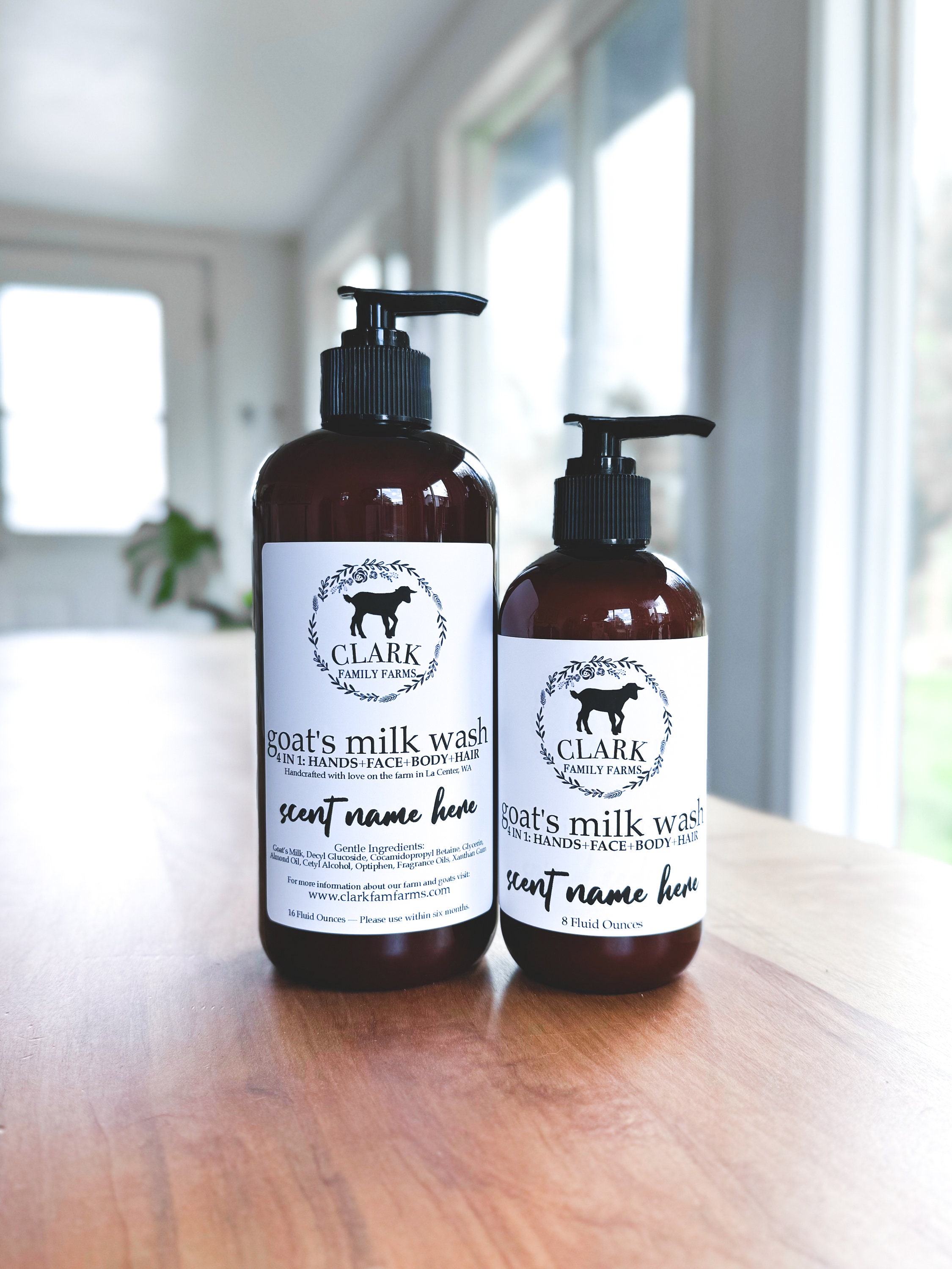 Goat Milk Body Wash Refill - The Goats Goods