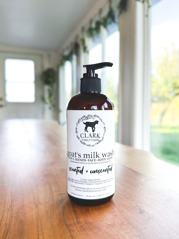Goat's Milk Wash! 4 in 1: Hands, Face, Body, Hair - Etsy