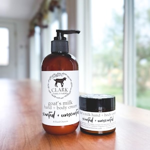 Goat&#39;s Milk Hand + Body Cream