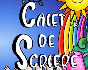 Caiet de Scriere Caligrafica: Alfabetul in Liniatura Traditionala de Tip Unu Caligrafic - Digital Download