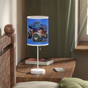 Monster Truck Lamp on a Stand, Monster Truck Lamp  US|CA plug