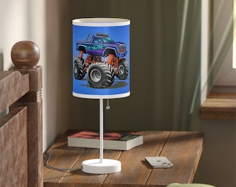Monster Truck Lamp on a Stand, Monster Truck Lamp  US|CA plug