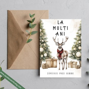 La Multi Ani Felicitari, Biglietti d'auguri Crăciun România / Moldova, Regali Moldavia, Regali Romania, Cartoline stampabili Craciun,