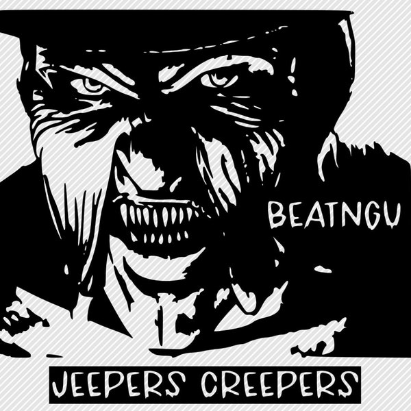 Jeepers creepers SVG file