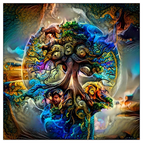 Tree of cheap life artwork