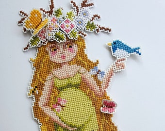 Earth Goddess Cross Stitch Pattern - Etsy