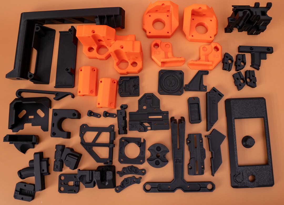 Original Prusa MK4S MK4 MK3.9S MK3.9 ABS PETG ASA Prusa Orange Printed ...