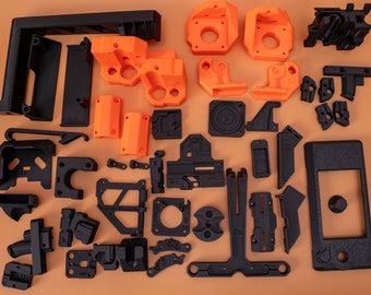 Original Prusa MK4 ABS PETG ASA Prusa Orange pièces imprimées pièces imprimées ensemble complet