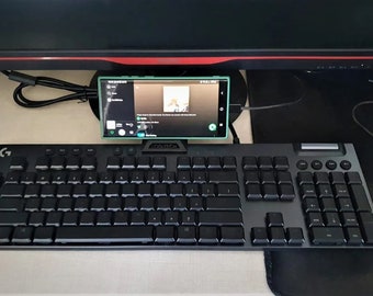 Logitech G815 Tastatur Keyboard Handy Tablet Smartphone Halterung Mount smartphone support